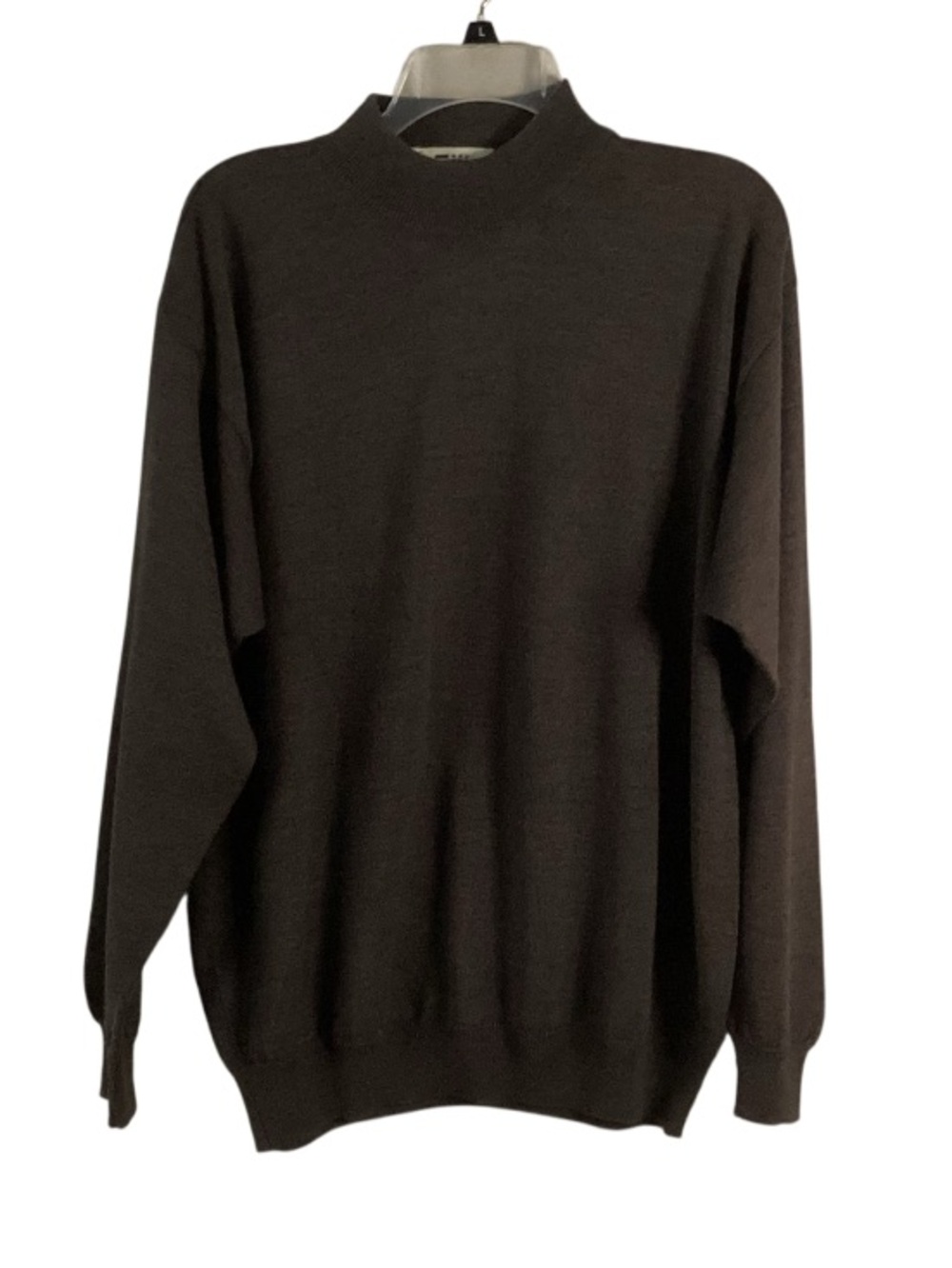 Fiji Made in Italy Wool Blend Mock Neck Sweater